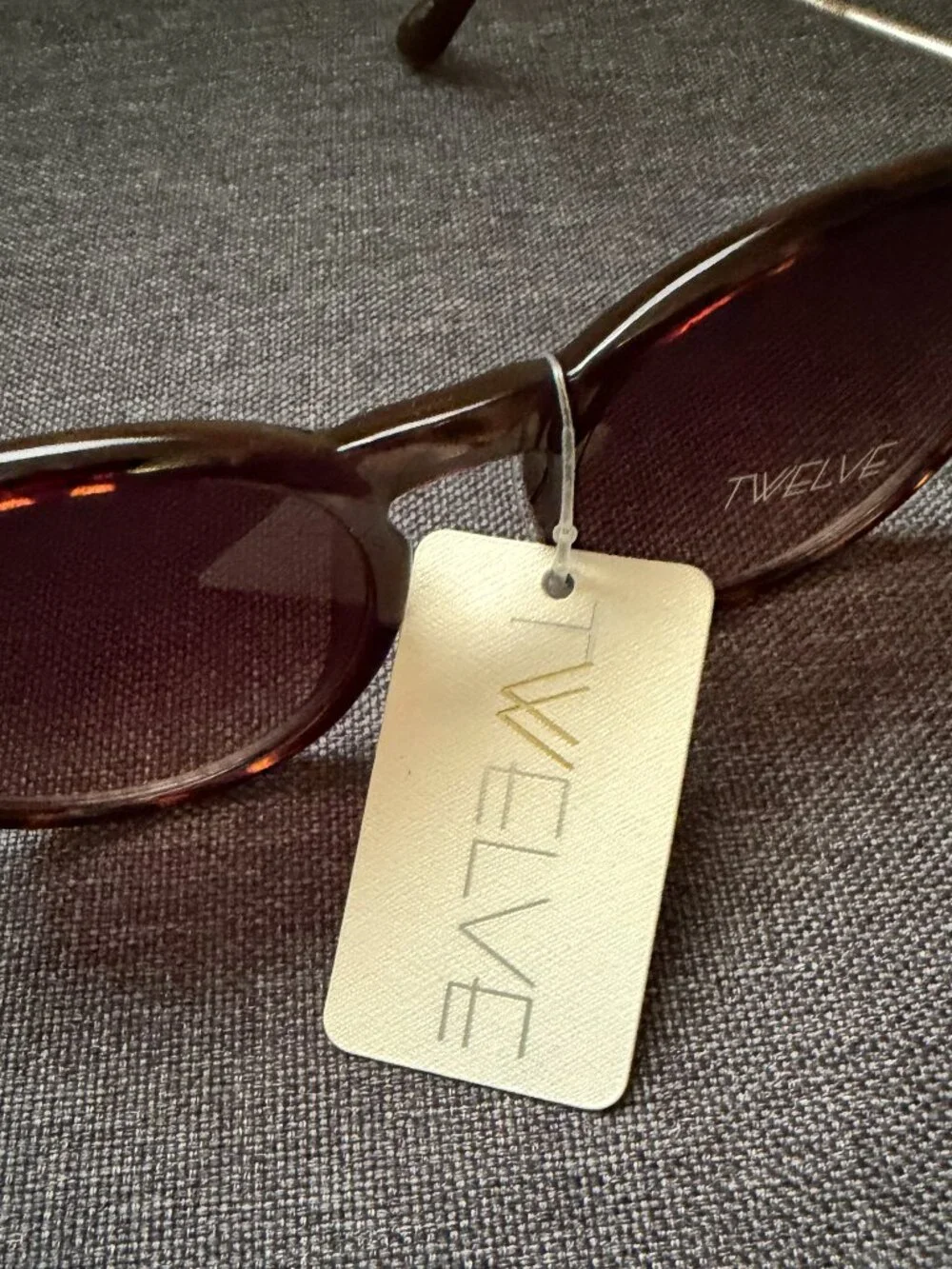NWT Tortoise Round Sunglasses (with Free Case!)